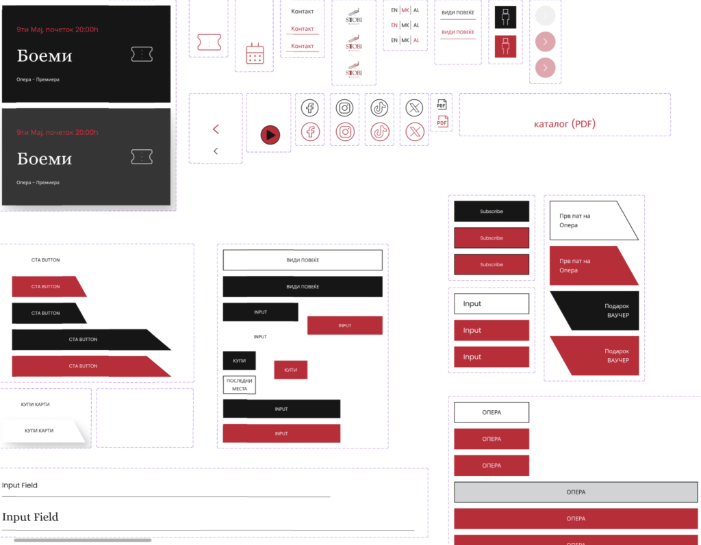 MOB brand identity elements
