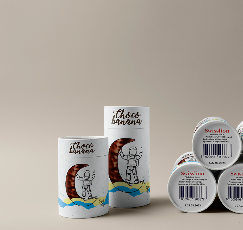 Redesigning Swisslion - Choco banana