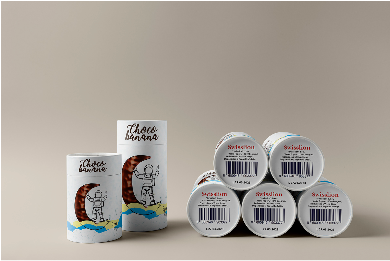 Redesigning Swisslion - Choco banana